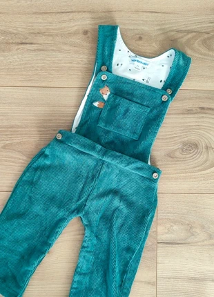 Salopette velours côtelé, marque: Vertbaudet, état: Très bon état, taille: 9-12 mois / 74 cm, 2,50 €, 3,33 € Protection acheteurs incluse