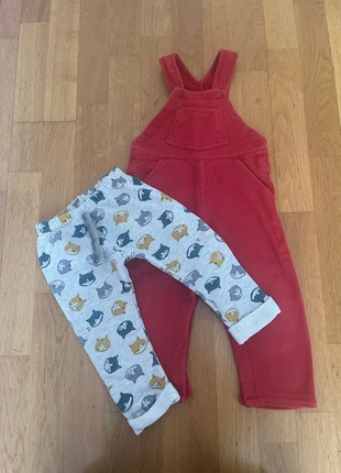 Lot de pantalons et salopette Petit Bateau 18 mois, marque: Petit Bateau, état: Très bon état, taille: 12-18 mois / 80 cm, 6,00 €, 7,00 € Protection acheteurs incluse