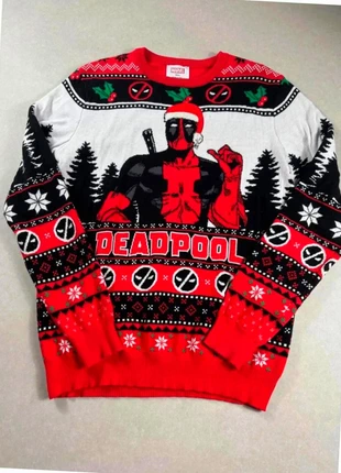 Sweat pull felpa de noel deadpool marvel Taille S 228, brand: Marvel, condition: Very good, size: S, €32.00, €34.30 includes Buyer Protection
