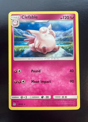 Clefable, marque: Pokémon, état: Très bon état, 1,00 €, 1,75 € Protection acheteurs incluse