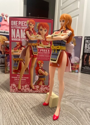 Figurine Nami Wanokuni style 2, merk: Bandai, staat: Goed, maat: Universeel, € 15,00, € 16,45 inclusief Kopersbescherming