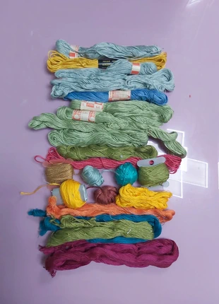 Set fili da ricamo, condizioni: Discrete, €1.00, €1.75 include la Protezione acquisti