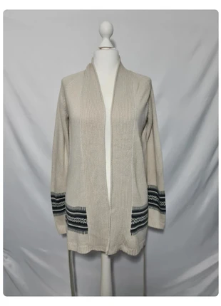 Gilet long beige La Redoute Création T.42/44 maille fine à ceinture, marca: La Redoute, estado: Muito bom, tamanho: XL / 42 / 14, €12.00, €13.30 inclui Proteção do Comprador Pro