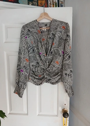 Vintage 80s blouse, brand: Vintage, condition: Very good, size: M / 10, £5.00, £5.95 includes Buyer Protection