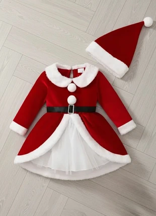 Robe de Noël Père Noël + Bonnet – 3/4 ans, brand: Christmas, condition: Very good, size: 3 years / 98 cm, €34.99, €37.44 includes Buyer Protection