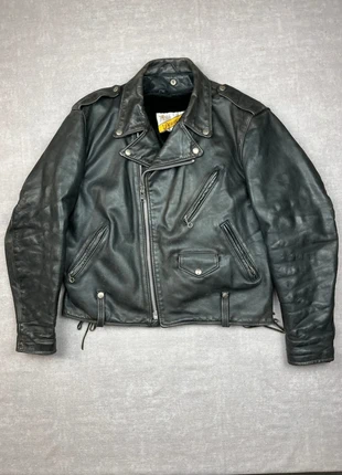 🇺🇸 Rare Schott Perfecto 125 Vintage Cuir – avec doublure zip‑in – 44 US Mesures en photos, brand: Schott, condition: Good, size: L, €250.00, €263.20 includes Buyer Protection