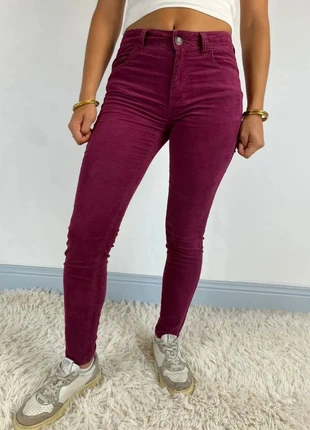 Pantalon en Velours Côtelé pour Femme W23 XXS Skinny Slim AA117, marke: Vintage Dressing, zustand: Sehr gut, größe: XXS / 32 / 4, 19,90 €, 21,60 € inklusive Vinted-Käuferschutz