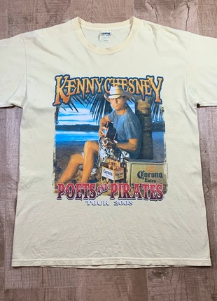 Teeshirt Kenny Chesney / Gildan / M / 53x73 cm / Country beach vibes 2008 / 0376, marque: Gildan, état: Bon état, taille: M, 12,00 €, 13,30 € Protection acheteurs (Pro) incluse