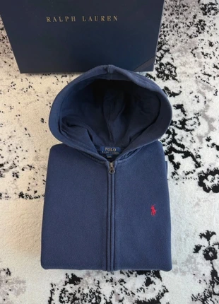 Gilet à Capuche Zip Ralph Lauren | Sweat Zip-Up | Urban Preppy Style, brand: Ralph Lauren, condition: Very good, size: XS / 34 / 6, €65.00, €68.95 includes Buyer Protection