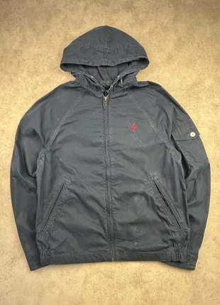 Veste coupe vent Ralph Lauren bleu marine logo brodé rouge vintage - taille S, brand: Ralph Lauren, condizioni: Ottime, taglia: S, €49.90, €53.10 include la Protezione acquisti Pro