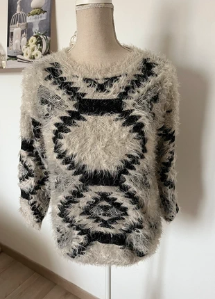 Pull tout doux à motifs géométriques, zustand: Sehr gut, größe: M / 38 / 10, 4,00 €, 4,90 € inklusive Vinted-Käuferschutz