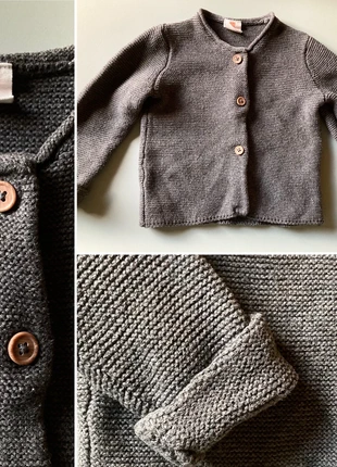 Gebreid vestje HEMA – maat 86 (valt als 80), marque: Hema, état: Très bon état, taille: 12-18 mois / 80 cm, 3,40 €, 4,27 € Protection acheteurs incluse