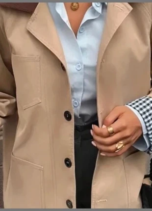 Veste trench vintage rétro femme long hiver 2000’ long chic Luxe, brand: Vintage Dressing, condition: Very good, size: S / 36 / 8, €45.00, €47.95 includes Buyer Protection