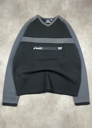Pull O’Neill Polar Wool Mix Noir Gris XL | Y2K Skate Surf Streetwear Vintage - Taille XL, marque: O'Neil, état: Très bon état, taille: XL, 35,00 €, 37,45 € Protection acheteurs (Pro) incluse