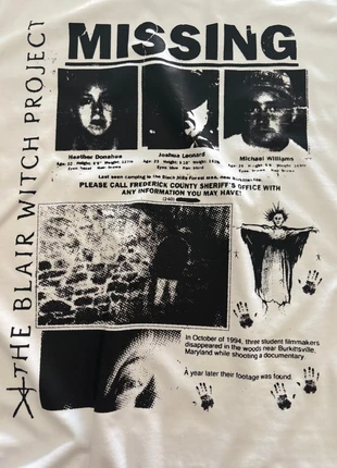 Tshirt branca XL Blair Witch Project, marque: B&C, état: Très bon état, taille: XL, 17,00 €, 18,55 € Protection acheteurs incluse