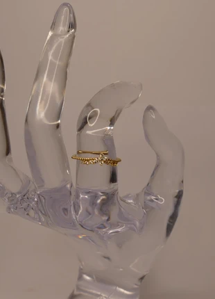 bague dorée en acier inoxydable tendance, brand: Tendance, condition: New with tags, size: Adjustable, €5.00, €5.95 includes Buyer Protection