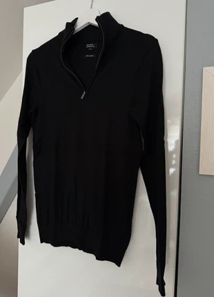 Pull col montant Galeries Lafayette noir zippé homme taille S, marke: Galeries Lafayette, zustand: Neu, größe: S, 20,00 €, 21,70 € inklusive Vinted-Käuferschutz