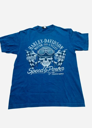 T shirt Harley Davidson vintage 2000s - 100% coton taille M, marca: Harley Davidson, estado: Muito bom, tamanho: M, €25.00, €26.95 inclui Proteção do Comprador