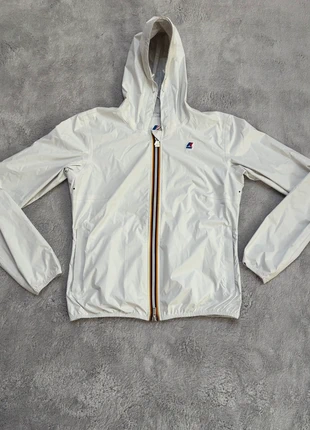 Coupe-vent/Imperméable en polyammide K-WAY Lil Plus.Dot blanc taille S, marke: K-Way, zustand: Sehr gut, größe: S / 36 / 8, 90,00 €, 95,20 € inklusive Vinted-Käuferschutz