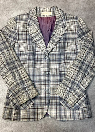 Pendleton Blazer Jacket Womens Small USA Wool Vintage Chequered Coat, Beige, brand: Pendleton, condition: Very good, size: S / UK 8-10, £22.49, £24.31 includes Buyer Protection Pro