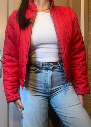 Doudoune rouge courte, brand: Zara, condition: Very good, size: M / 38 / 10, €3.00, €3.85 includes Buyer Protection