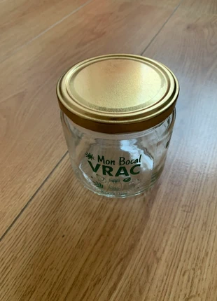 Petit Bocal en verre réutilisable 446ml vrac, marque: La Vie Claire, état: Très bon état, 1,80 €, 2,59 € Protection acheteurs incluse