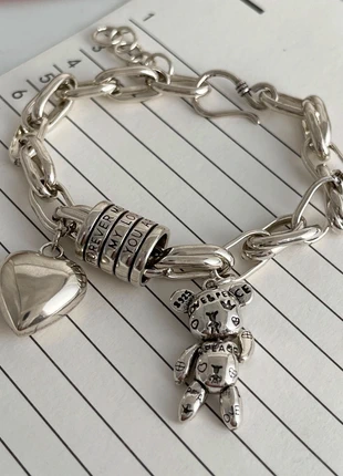 Mooie zilveren armband, staat: Heel goed, € 14,49, € 15,91 inclusief Kopersbescherming