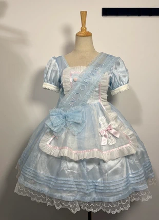 Sweet Classic Lolita Dress – Romantic Light Blue Style 8023, marque: Lolita, état: Très bon état, taille: XS / 34 / 6, 26,88 €, 28,92 € Protection acheteurs incluse