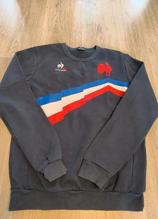 Le Coq Sportif – Pull Rugby Équipe de France Officiel - Taille S - Bleu Marine, brand: Le Coq Sportif, condition: Very good, size: S, €19.00, €20.65 includes Buyer Protection