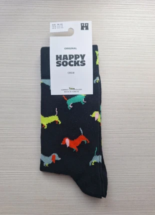 Calzini Happy Socks - taglia EU 36-40 unisex, brand: Happy Socks, condizioni: Nuovo con cartellino, taglia: Taglia unica, €6.00, €7.00 include la Protezione acquisti