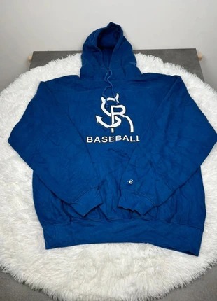 Sweat à capuche Baseball Bleu Vintage 🔥, brand: sportswear, condition: Good, size: XL, €20.00, €21.70 includes Buyer Protection