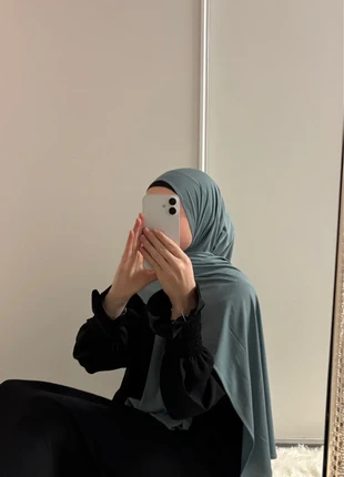 Hijab jersey premium vert d’eau, condition: New without tags, €7.90, €9.00 includes Buyer Protection