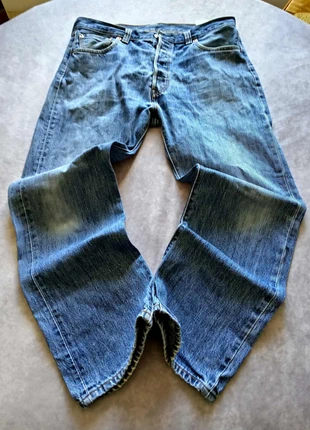 Jeans Vintage, Coupe droite, Levis 501, Bleu Clair, Taille 46, brand: Levi's, condition: Very good, size: W36, €29.00, €31.15 includes Buyer Protection Pro