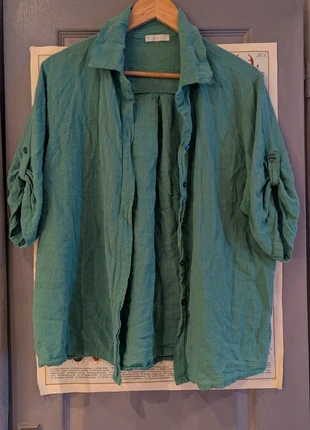 Chemise verte made in italy, marque: Made In Italy, état: Très bon état, taille: M / 38 / 10, 6,00 €, 7,00 € Protection acheteurs incluse