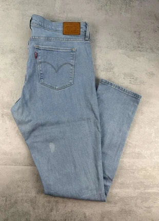 jean Levi’s prenium W31 L30 FR42 taille haute skinny femme women bleu clair, marca: Levi's, estado: Bom, tamanho: L / 40 / 12, €11.00, €12.25 inclui Proteção do Comprador Pro