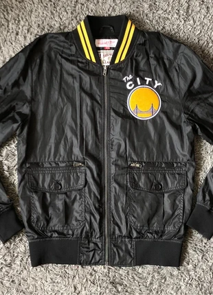 Rare Vintage Y2K Mitchell & Ness Golden State Warriors Jacket - M, marque: Mitchell & Ness, état: Très bon état, taille: M, 66,00 €, 70,00 € Protection acheteurs incluse