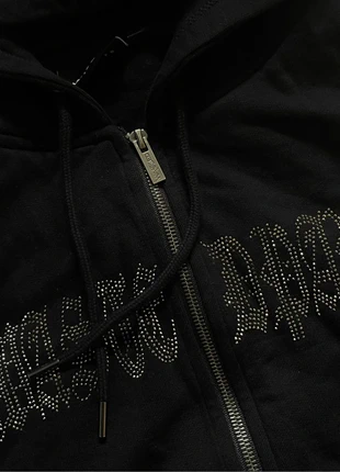 Opium Rhinestone Hoodie, merk: Wasted Paris, staat: Nieuw zonder prijskaartje, maat: L, € 41,00, € 43,75 inclusief Kopersbescherming