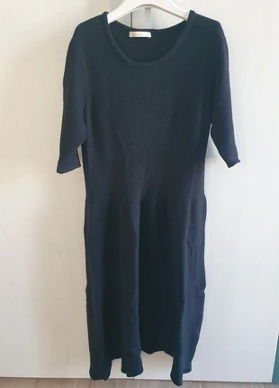 Abito invernale nero in maglia tensione in, marca: Tensione In, estado: Muy bueno, tamaño: S / 36 / 8, 4,50 €, 5,43 € Protección al comprador incluida