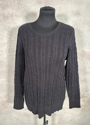 Pull Torsadé Vintage Hiver st john's bay gris fonce en maille cable, coupe droite, chaud, taille XL, marque: Vintage Dressing, état: Très bon état, taille: XL / 42 / 14, 11,00 €, 12,25 € Protection acheteurs (Pro) incluse