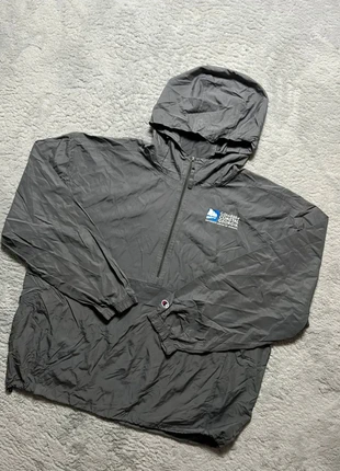 Veste À capuche coupe vent Imperméable Champion Half Zip 1/4 Couleur Gris Taille XL, marque: Champion, état: Très bon état, taille: XL, 16,00 €, 17,50 € Protection acheteurs incluse