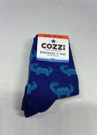 Lot de 3 chaussettes enfants, marca: Cozzi, estado: Nuevo con etiquetas, tamaño: 22-24, 1,00 €, 1,75 € Protección al comprador incluida