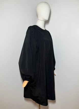 Robe droite noire H&M manches bouffantes / ballons longues, brand: H&M, condition: Very good, size: XXL / 44 / 16, €15.00, €16.45 includes Buyer Protection