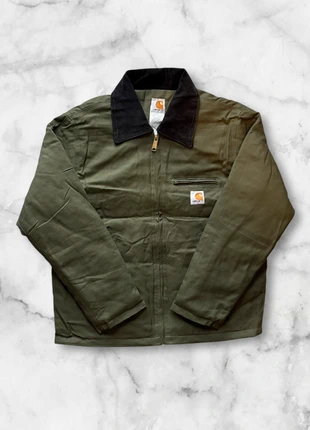 Carhartt Harrington/Detroit Jacket - Khaki/Groen - Maat M, marca: Carhartt, estado: Muy bueno, tamaño: M, 48,95 €, 52,10 € Protección al comprador incluida