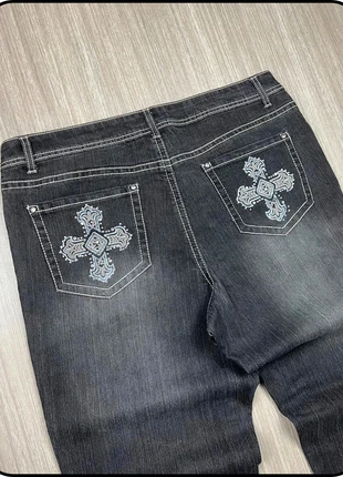 Jean Y2K Pants Brodé Sexy Strass Japan Hip Hop Style « Miss me » Bootcut Vintage 90/00s, brand: Vintage Dressing, condition: Very good, size: XL / 42 / 14, €19.90, €21.60 includes Buyer Protection