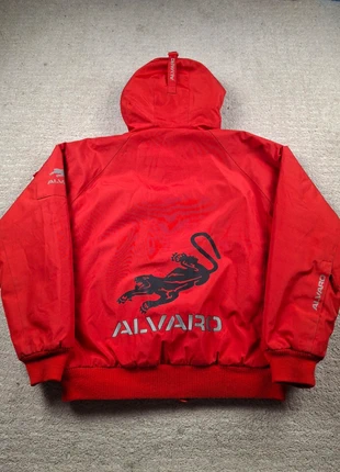 Manteau Blouson Hiver rouge Alvaro logo brodé vintage exclusif y2k en très bon état taille M, brand: Vintage Dressing, condition: Very good, size: M, €39.90, €42.60 includes Buyer Protection Pro