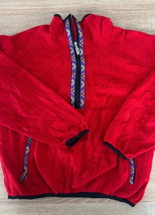 Polaire Vintage The North Face Rouge Motif Aztec 1/4 Zip - Taille S Homme, marque: The North Face, état: Très bon état, taille: S, 35,00 €, 37,45 € Protection acheteurs incluse