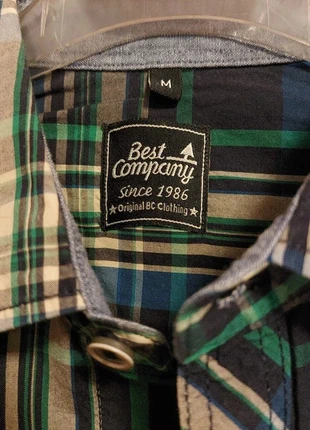 👕 Camicia uomo/ragazzo Best Company – Manica corta – Taglia M – Quadri blu, marque: Best Company, état: Très bon état, taille: M, 13,90 €, 15,30 € Protection acheteurs incluse