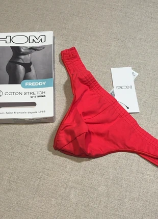 String Freddy Rouge - Hom - Réf: 1702, brand: HOM, condition: New with tags, size: S, €20.00, €21.70 includes Buyer Protection