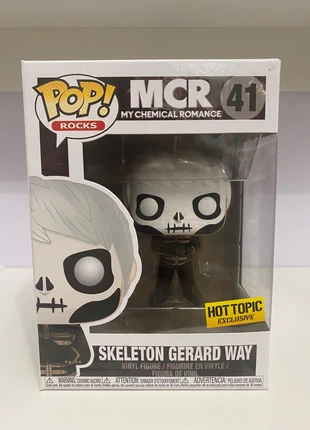 Funko Pop! Rocks - My Chemical Romance Skeleton Gerard Way #41, marque: Funko Pop, état: Très bon état, taille: Taille unique, 50,00 €, 53,20 € Protection acheteurs incluse