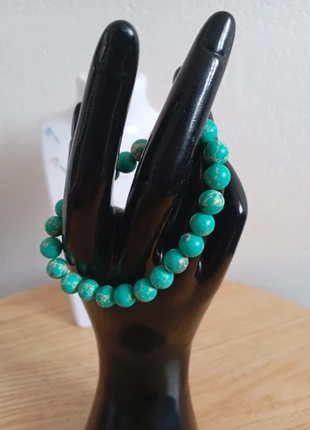 Pierre shoushan la turquoise africaine bracelet en pierres  naturelles Lithographie, état: Très bon état, 12,00 €, 13,30 € Protection acheteurs (Pro) incluse